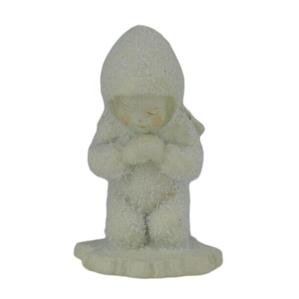 Dept 56 Snowbabies NOW I LAY ME DOWN TO SLEEP Miniature Pewter Figurine 7657 - 0